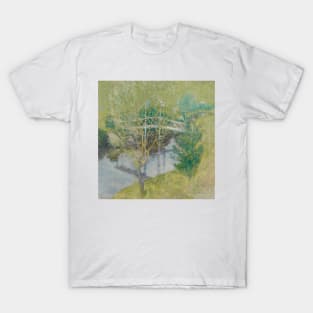 The White Bridge by John Henry Twachtman T-Shirt